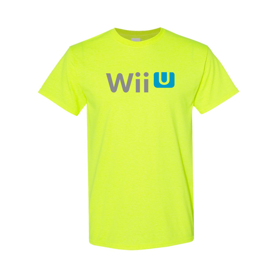 Men's Wii-U Logo Cotton T-Shirt
