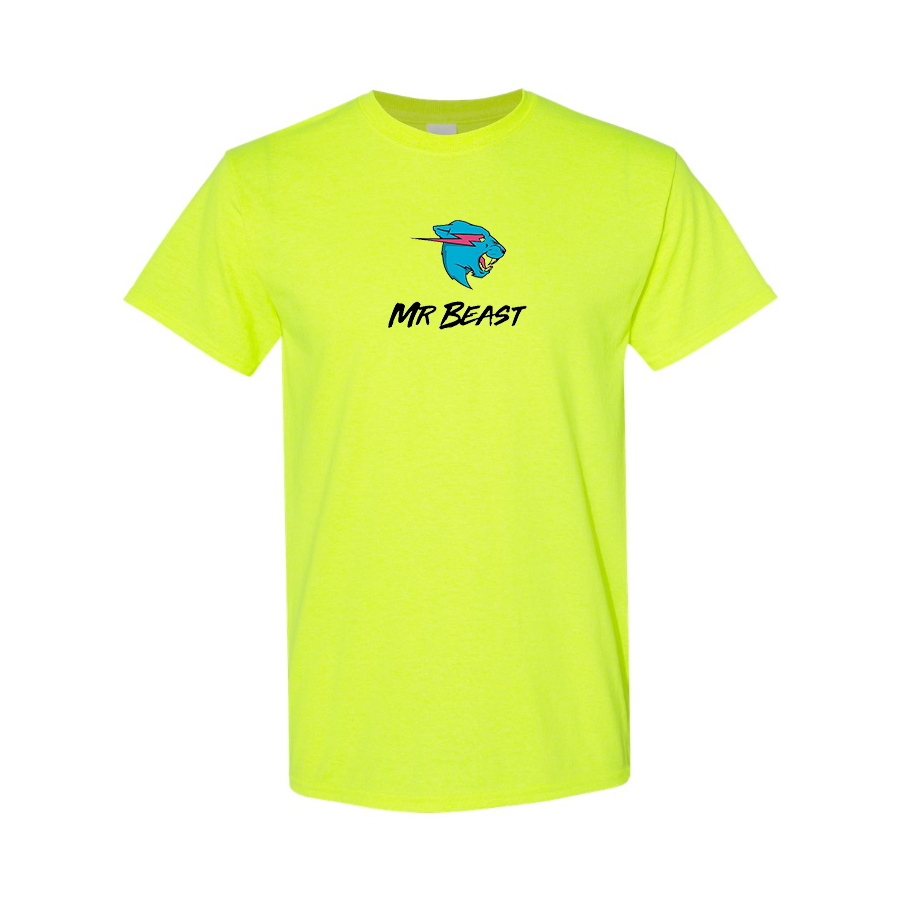 Men's Mr Beast Logo Cotton T-Shirt