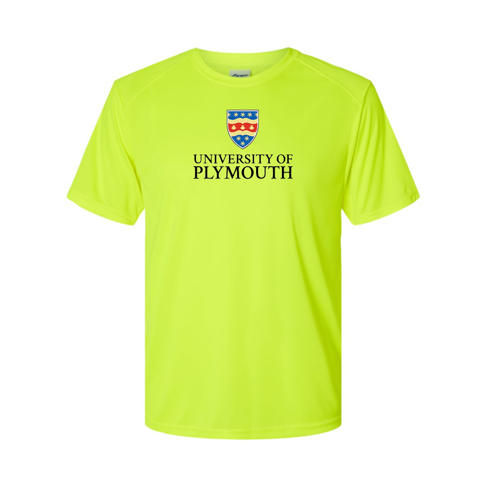 Men's University of Plymouth Logo Performance T-Shirt
