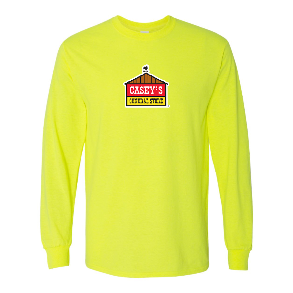 Men's Casey's General Store Gildan Heavy Cotton Long Sleeve T-Shirt