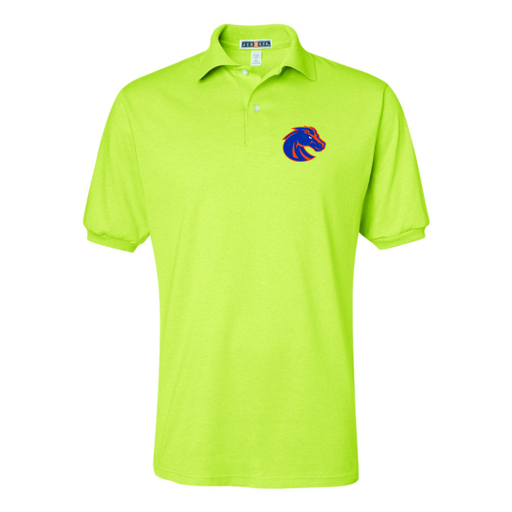 Men's Boise State Broncos JERZEES SpotShield polo
