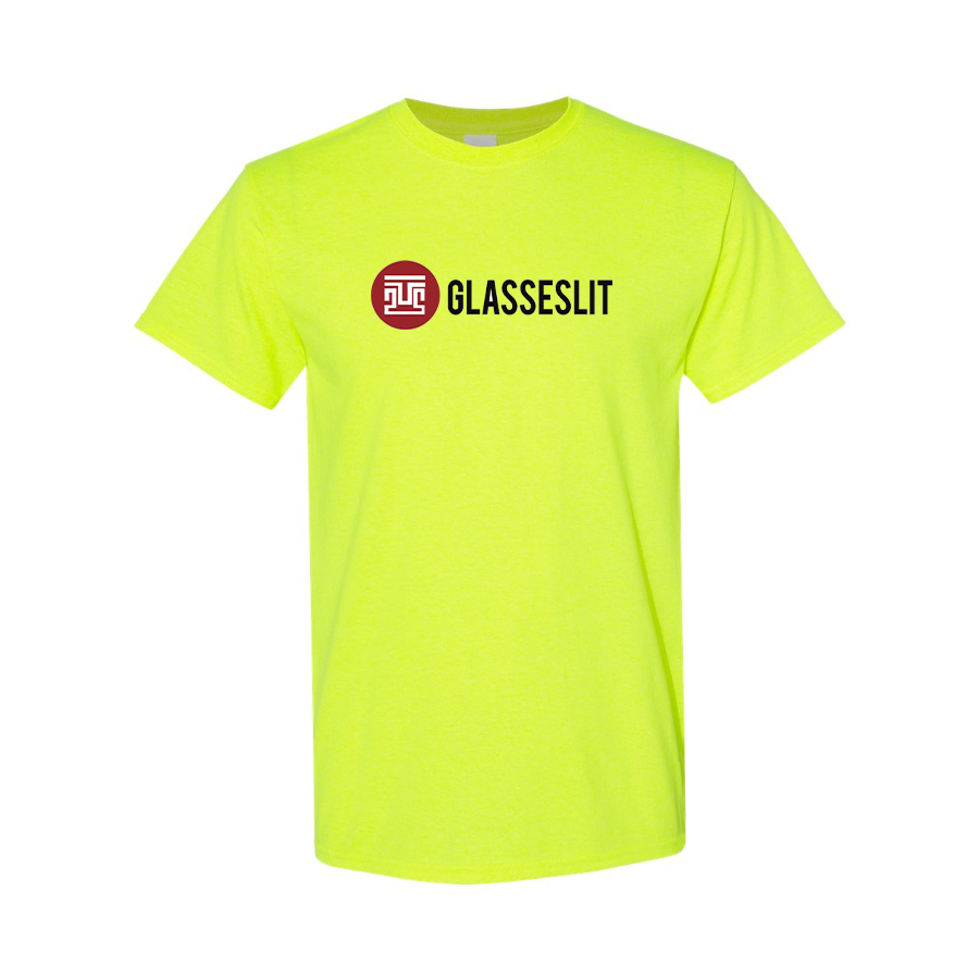 Men's Glasseslit Logo Cotton T-Shirt