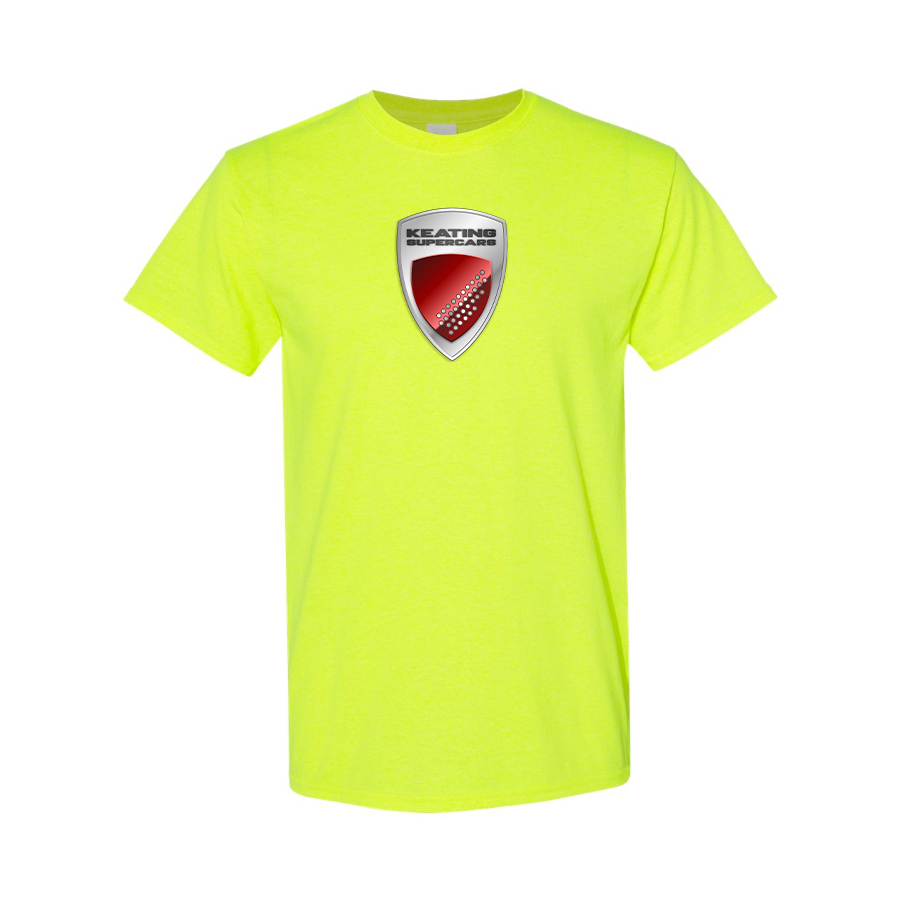 Men's Keating-Supercars Logo Cotton T-Shirt