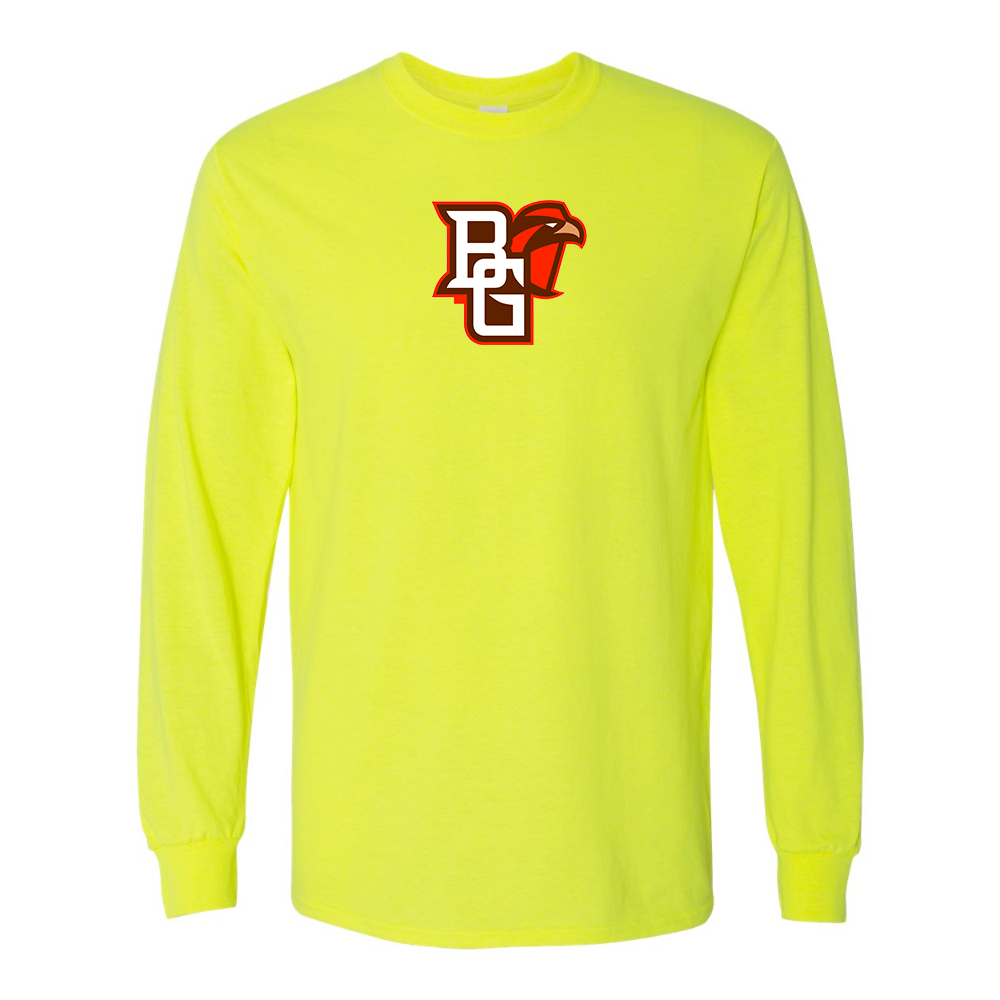 Men's Bowling Green Falcons Gildan Heavy Cotton Long Sleeve T-Shirt