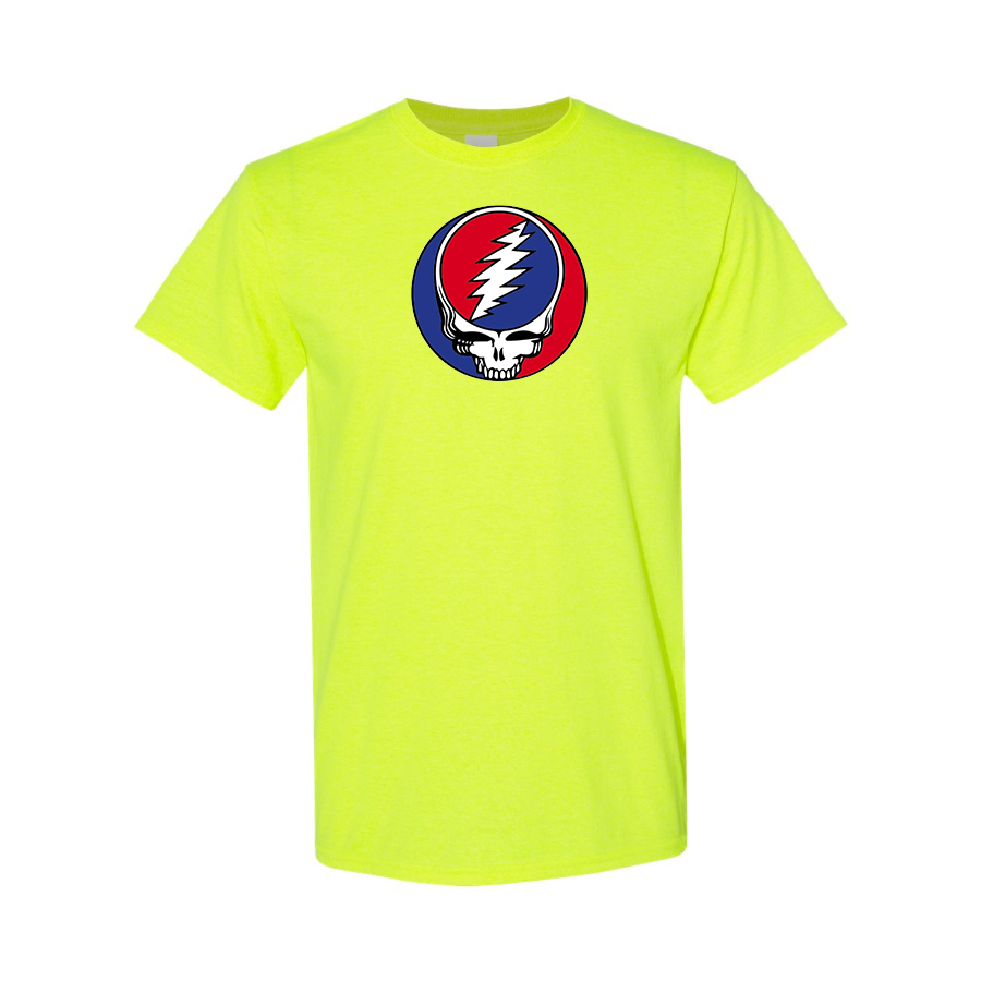 Men's Gratefu Dead Logo Cotton T-Shirt