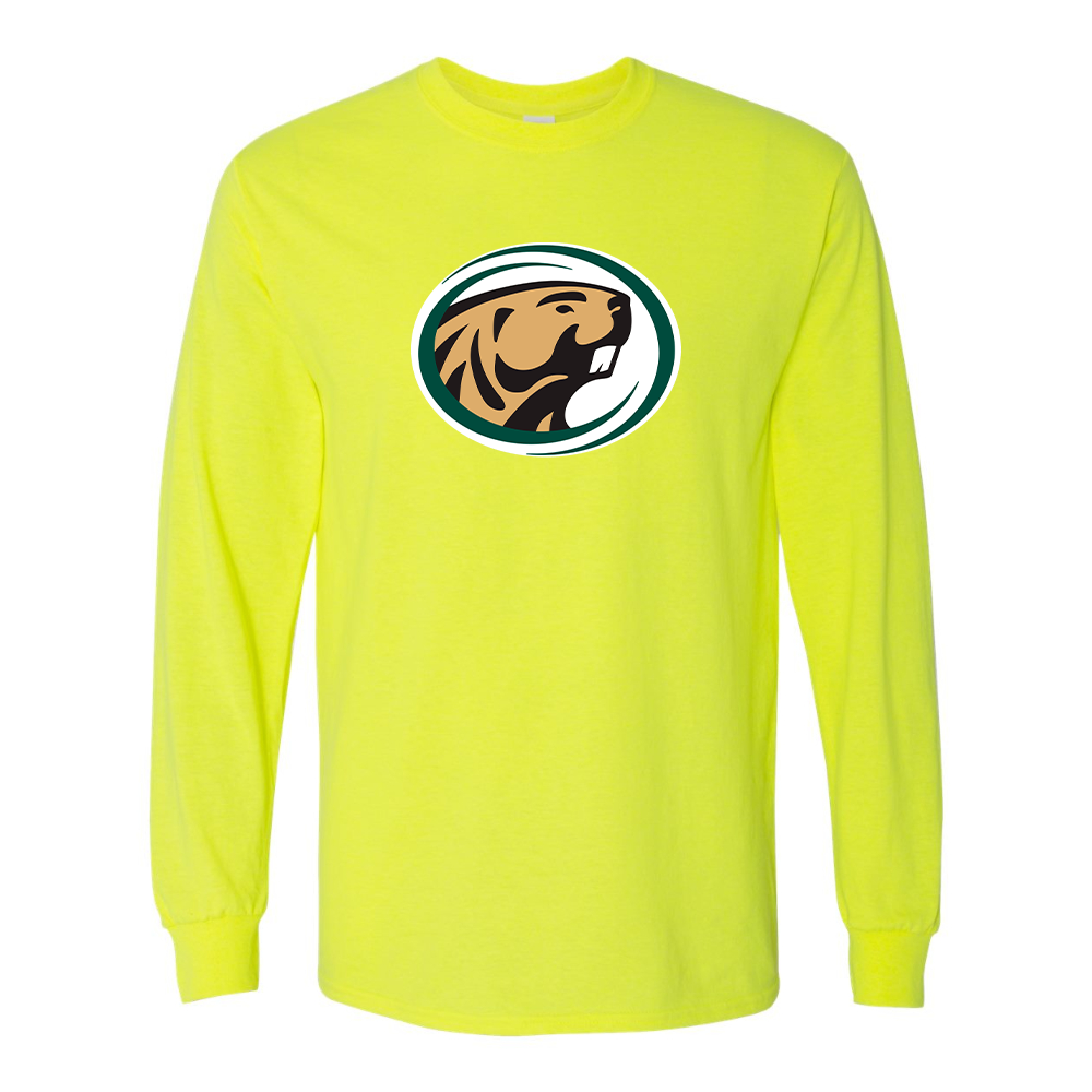 Men's Bemidji State Beavers Gildan Heavy Cotton Long Sleeve T-Shirt