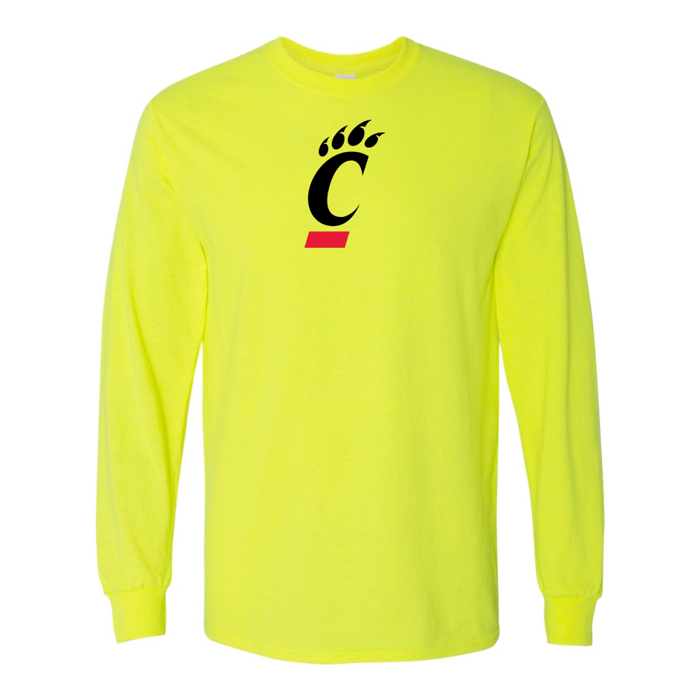Men's Cincinnati Bearcats Gildan Heavy Cotton Long Sleeve T-Shirt