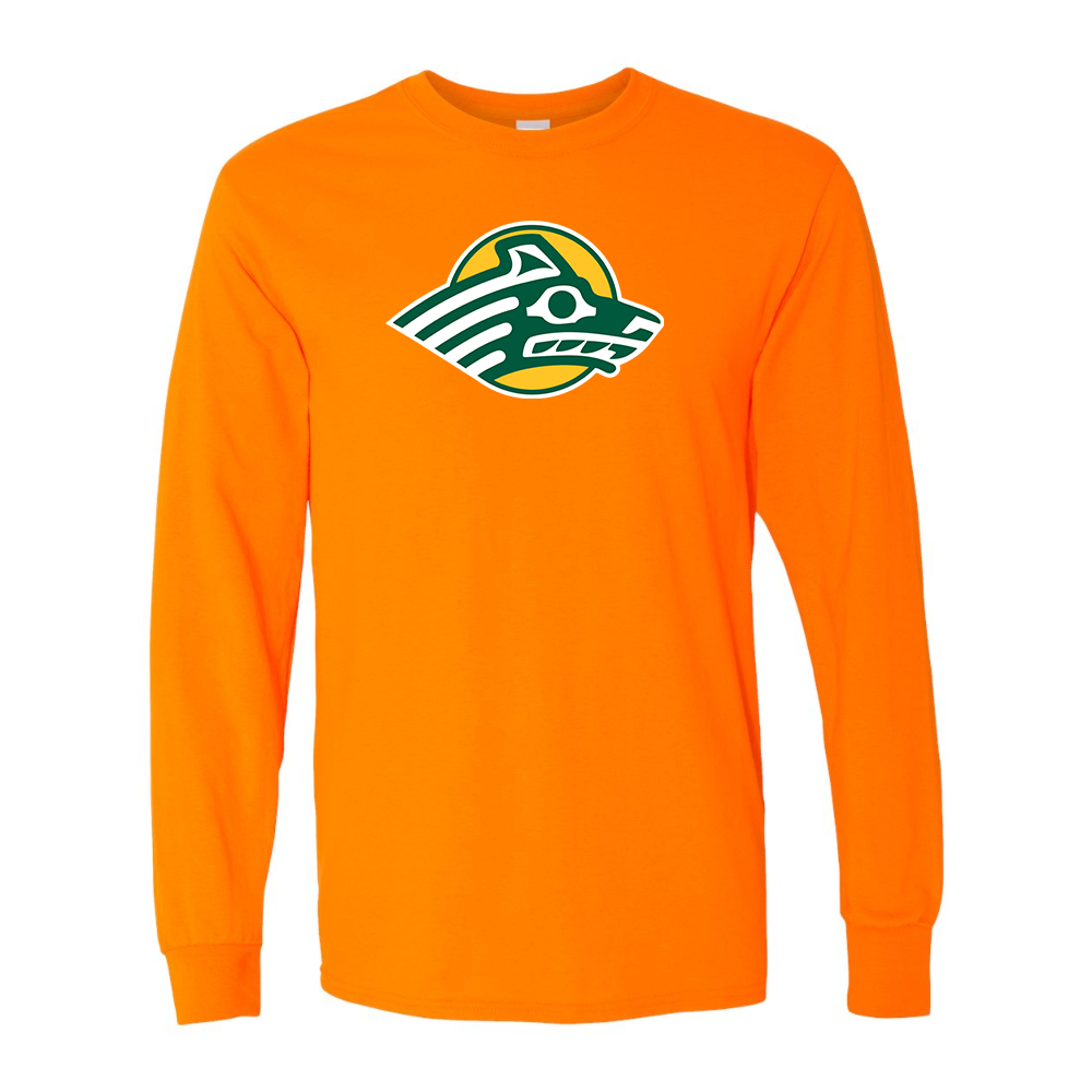 Men's Alaska Anchorage Seawolves Gildan Heavy Cotton Long Sleeve T-Shirt