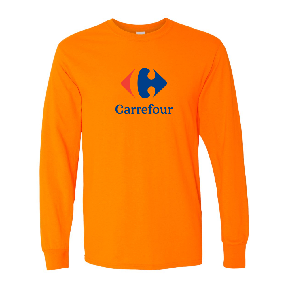 Men's Carrefour Gildan Heavy Cotton Long Sleeve T-Shirt