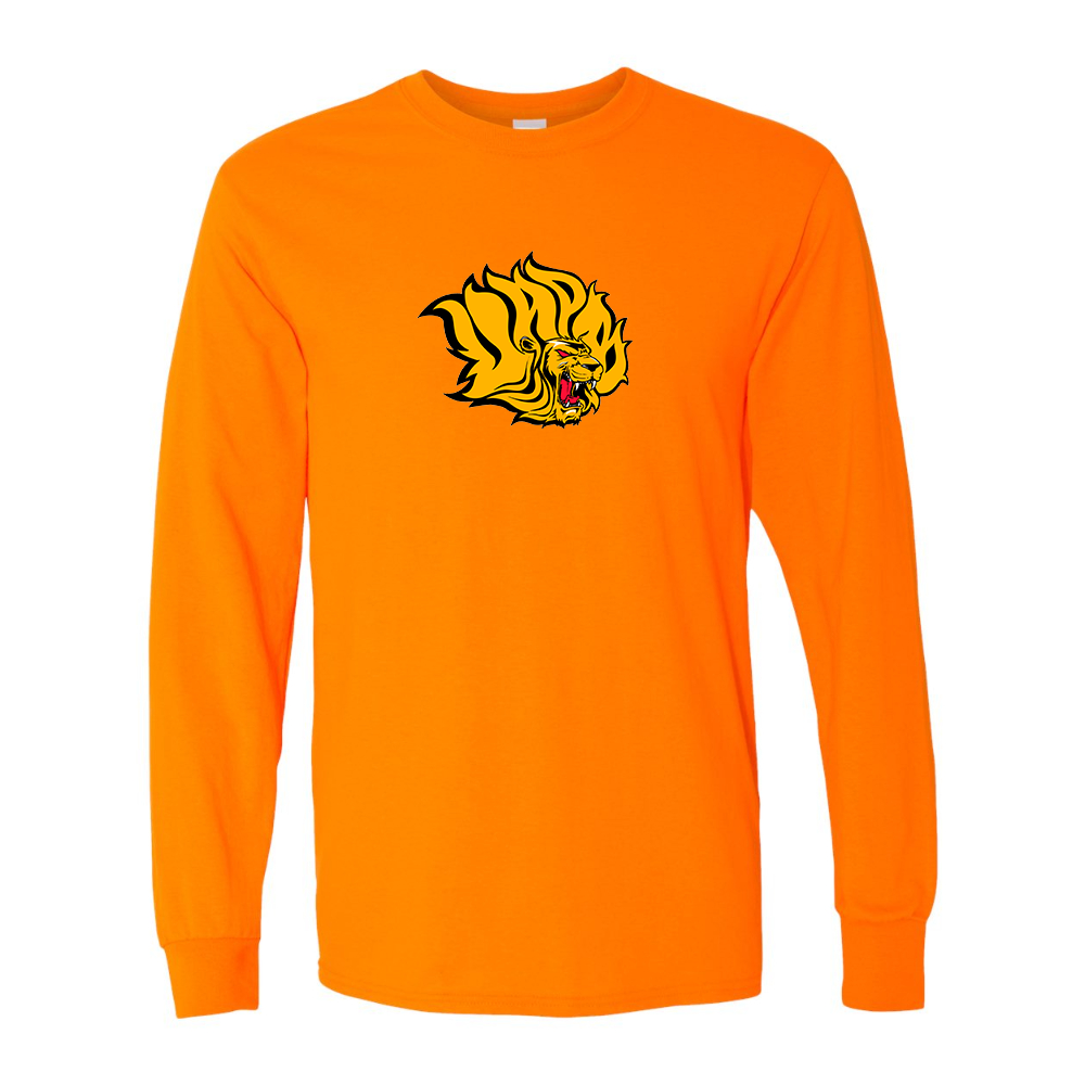 Men's Arkansas PB Golden Lions Gildan Heavy Cotton Long Sleeve T-Shirt