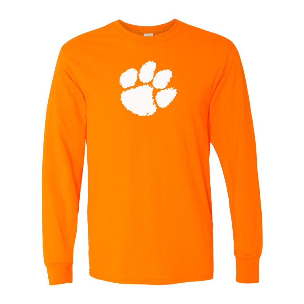 Men's Clemson Tigers Gildan Heavy Cotton Long Sleeve T-Shirt