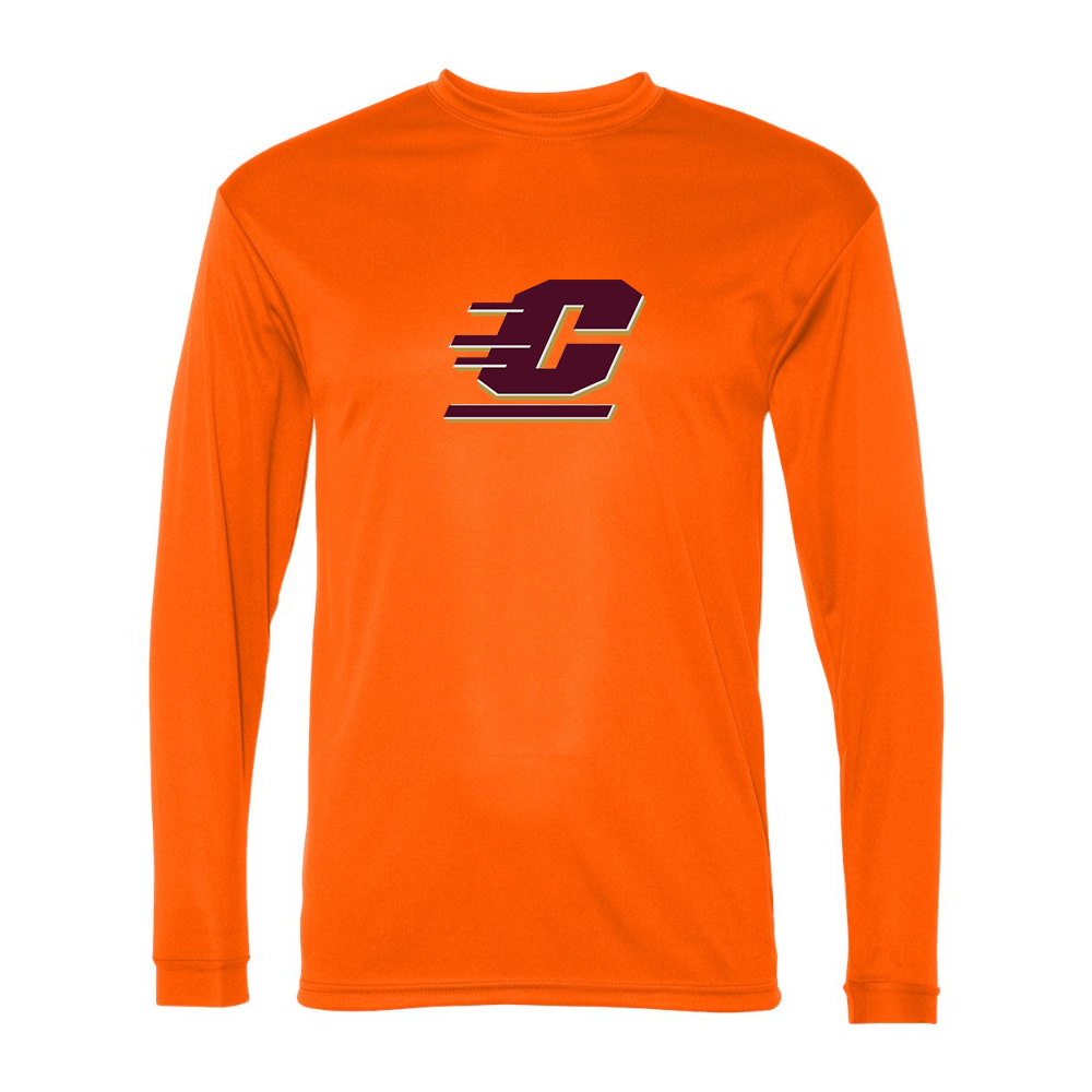 Men's Central Michigan Chippewas Performance Long Sleeve T-Shirt