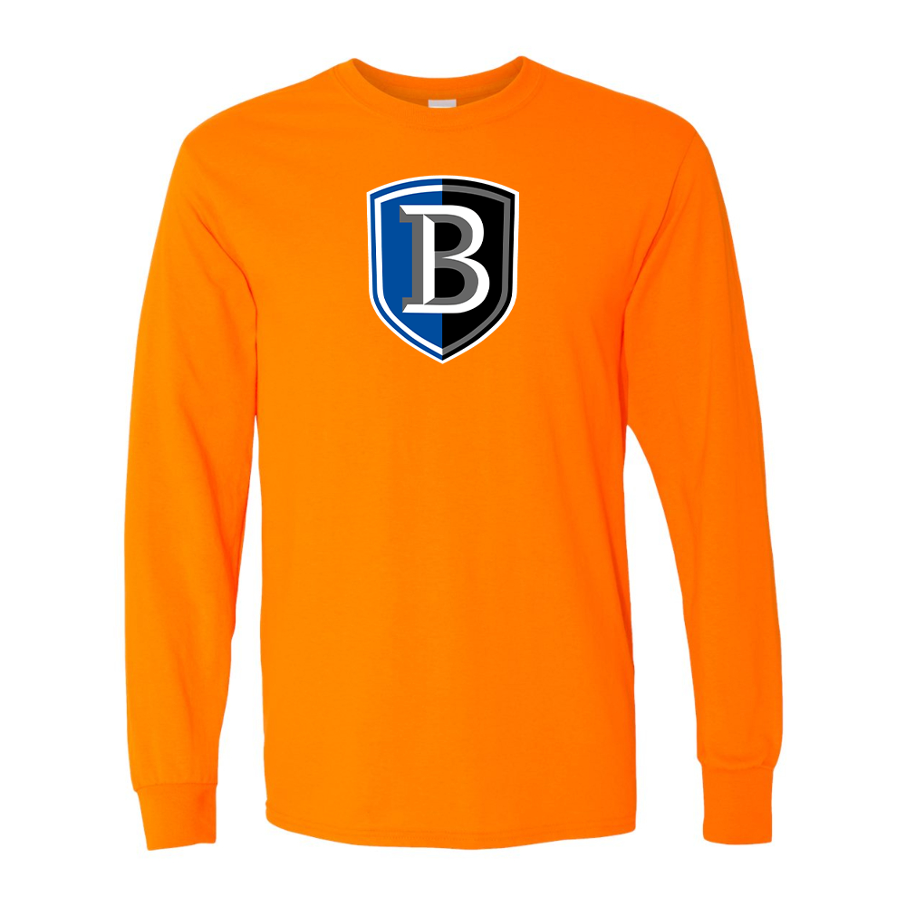 Men's Bentley Falcons Gildan Heavy Cotton Long Sleeve T-Shirt