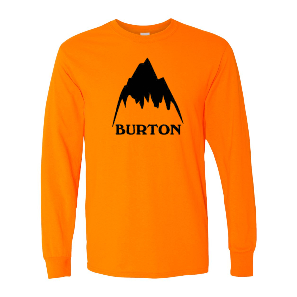 Men's Burton Mountain Gildan Heavy Cotton Long Sleeve T-Shirt