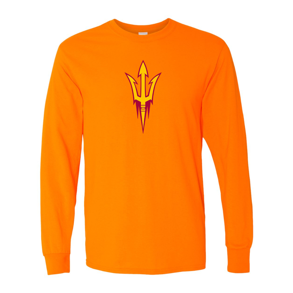 Men's Arizona State Sun Devils Gildan Heavy Cotton Long Sleeve T-Shirt