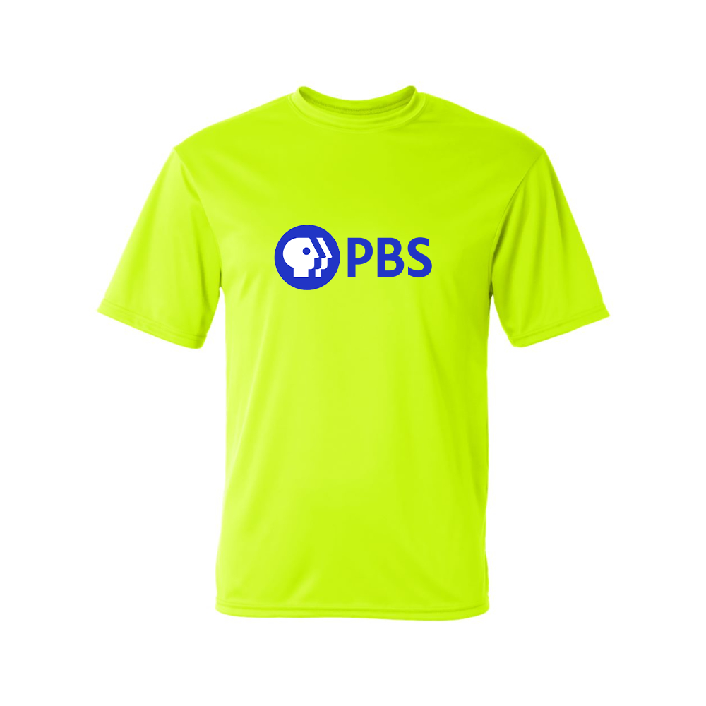 Men's PBS Blue Performance T-Shirt