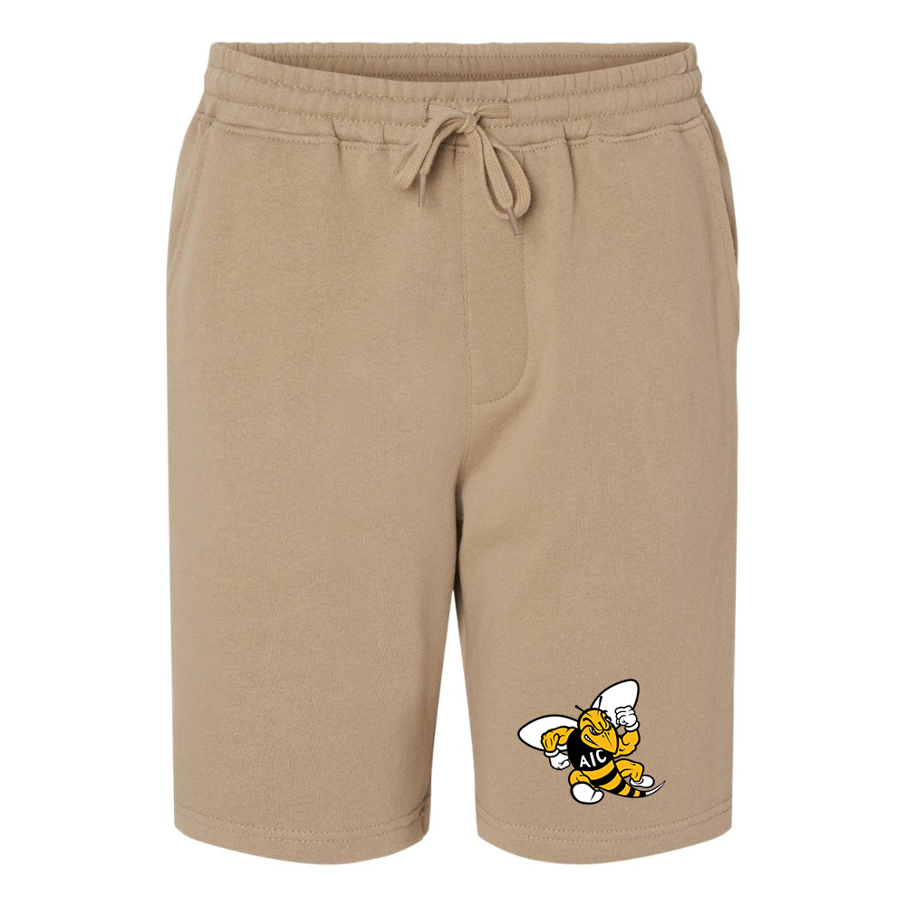 Men's AIC Yellow Jackets Independent Trading Co Midweight Fleece Shorts
