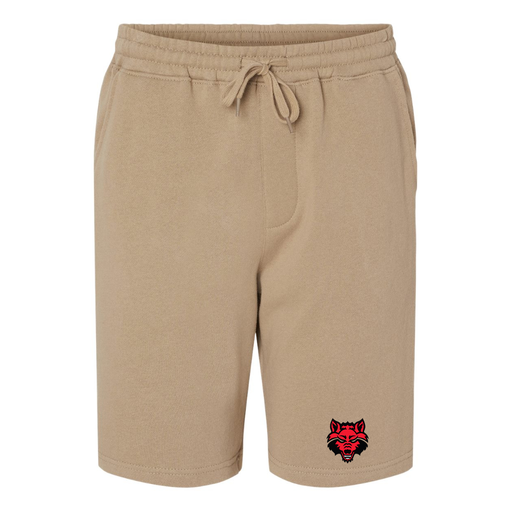 Men's Arkansas State Red Wolves Independent Trading Co Midweight Fleece Shorts