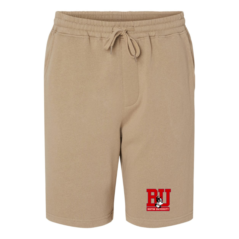Men's Boston University Terriers Independent Trading Co Midweight Fleece Shorts