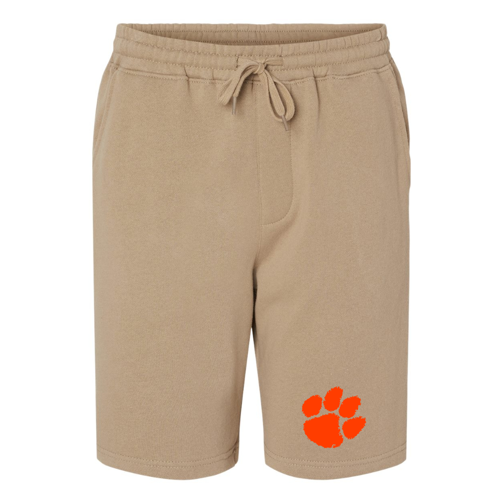 Men's Clemson Tigers Independent Trading Co Midweight Fleece Short