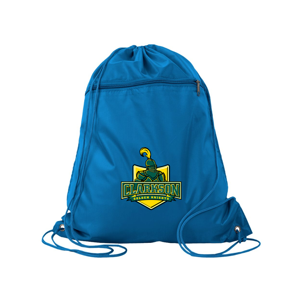 Clarkson Golden Knights Q-Tees - Polyester Cinchpack