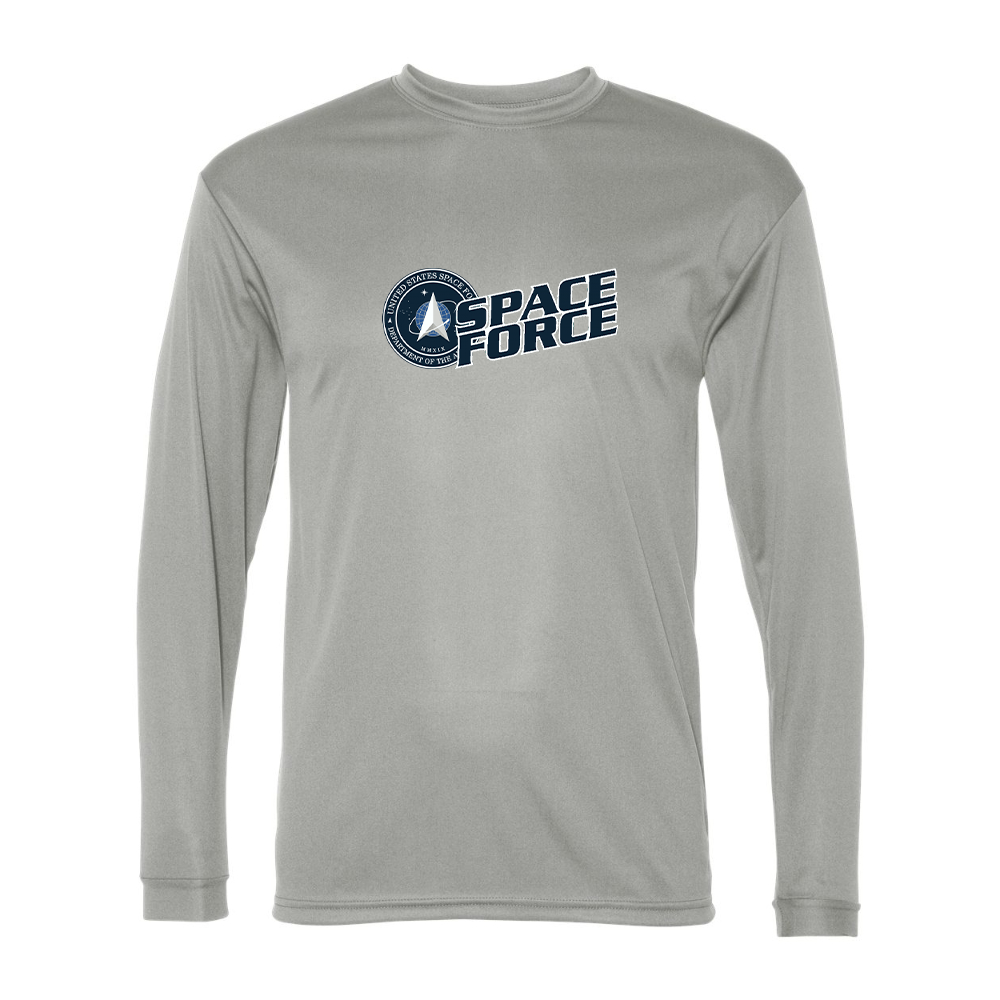 Men's Space Force Performance Long Sleeve T-Shirt