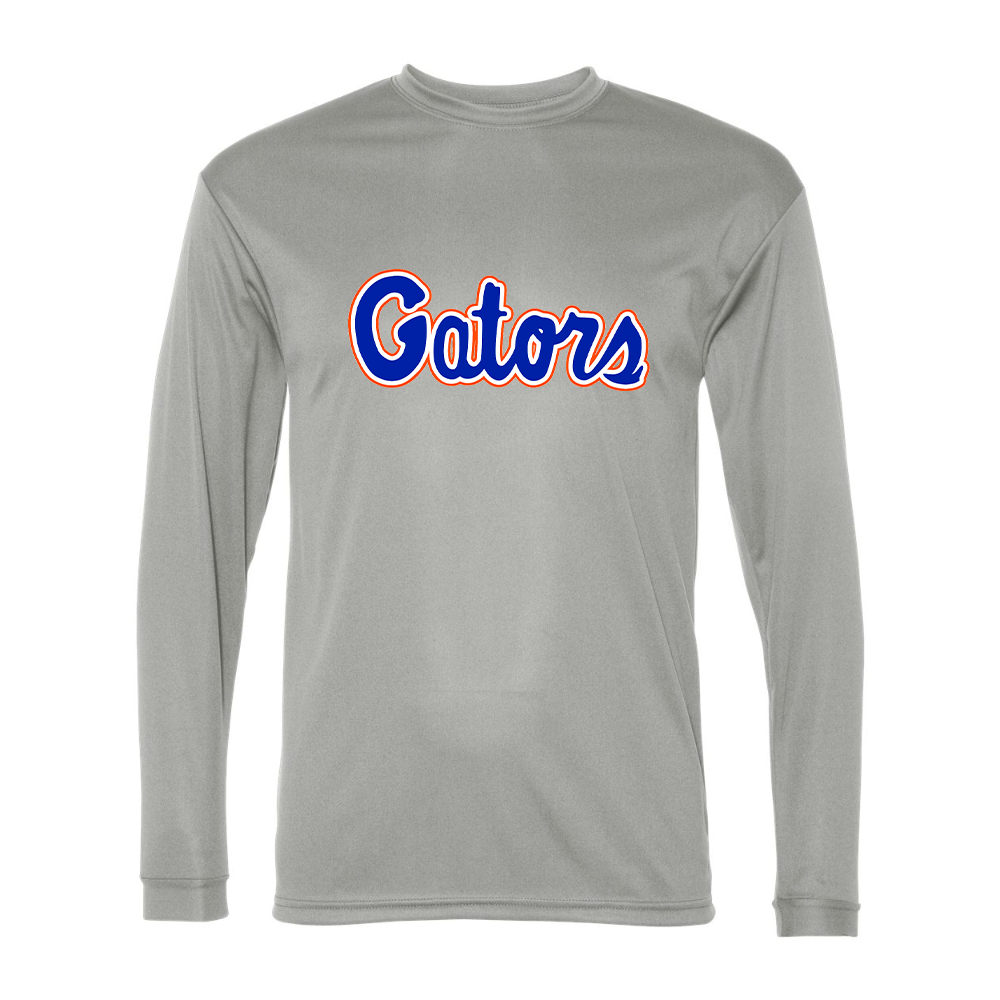 Men's Florida Gators Script Performance Long Sleeve T-Shirt