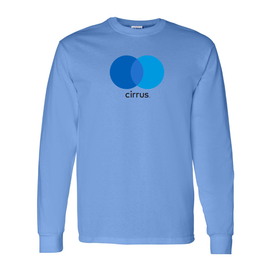 Men's Cirrus Logo Cotton Long Sleeve T-Shirt