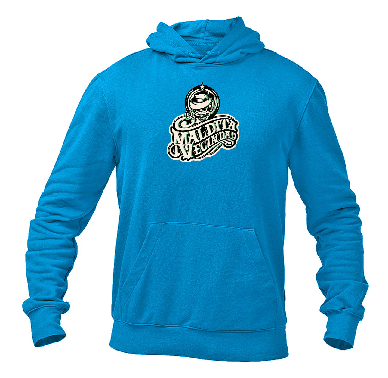 Men's Maldita Vecindad Logo Pullover Hoodie