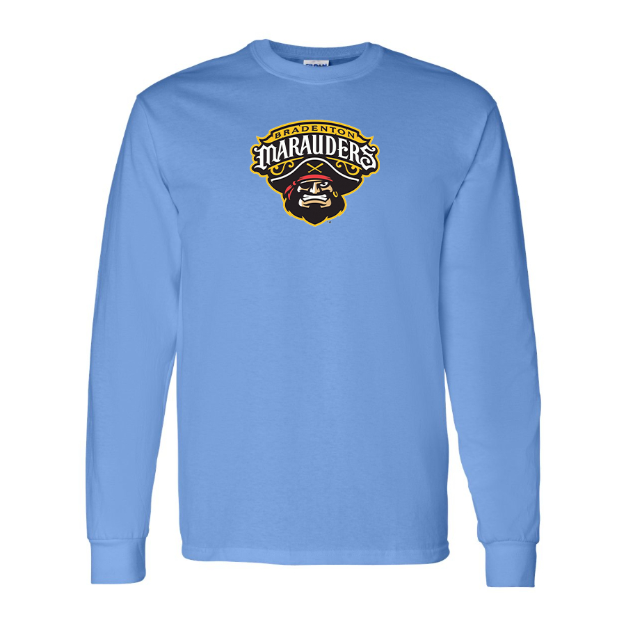 Men's Bradenton Marauders Logo Cotton Long Sleeve T-Shirt