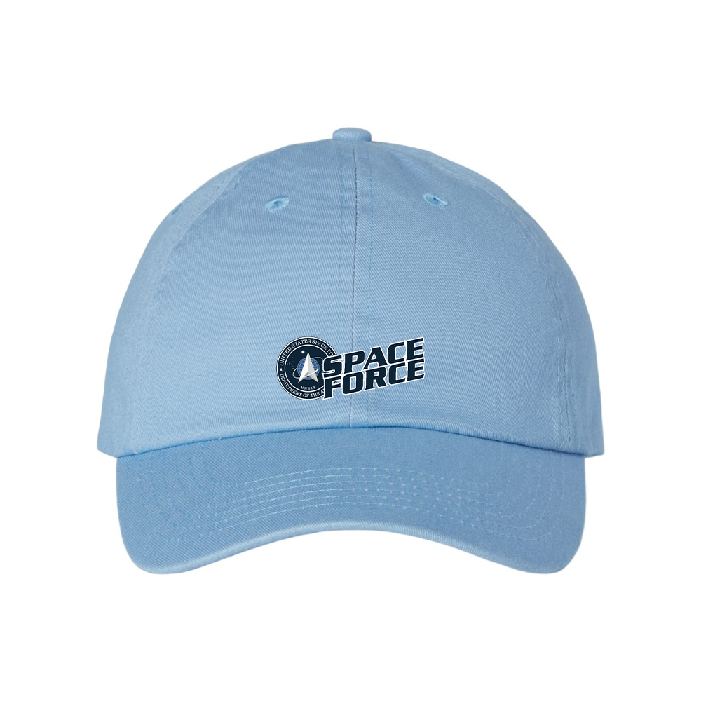 Space Force Valucap Adult Bio-Washed Classic Dad Hat
