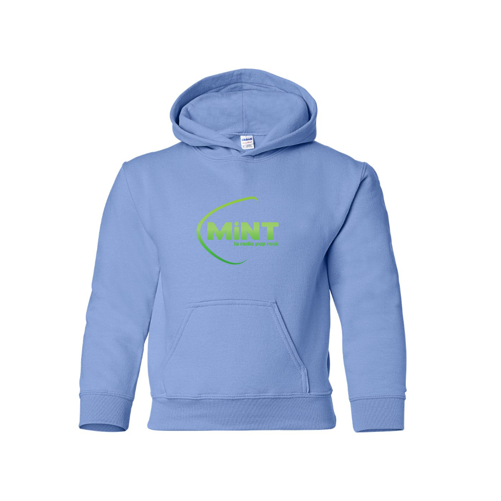 Youth Mint Radio Pullover Hoodie