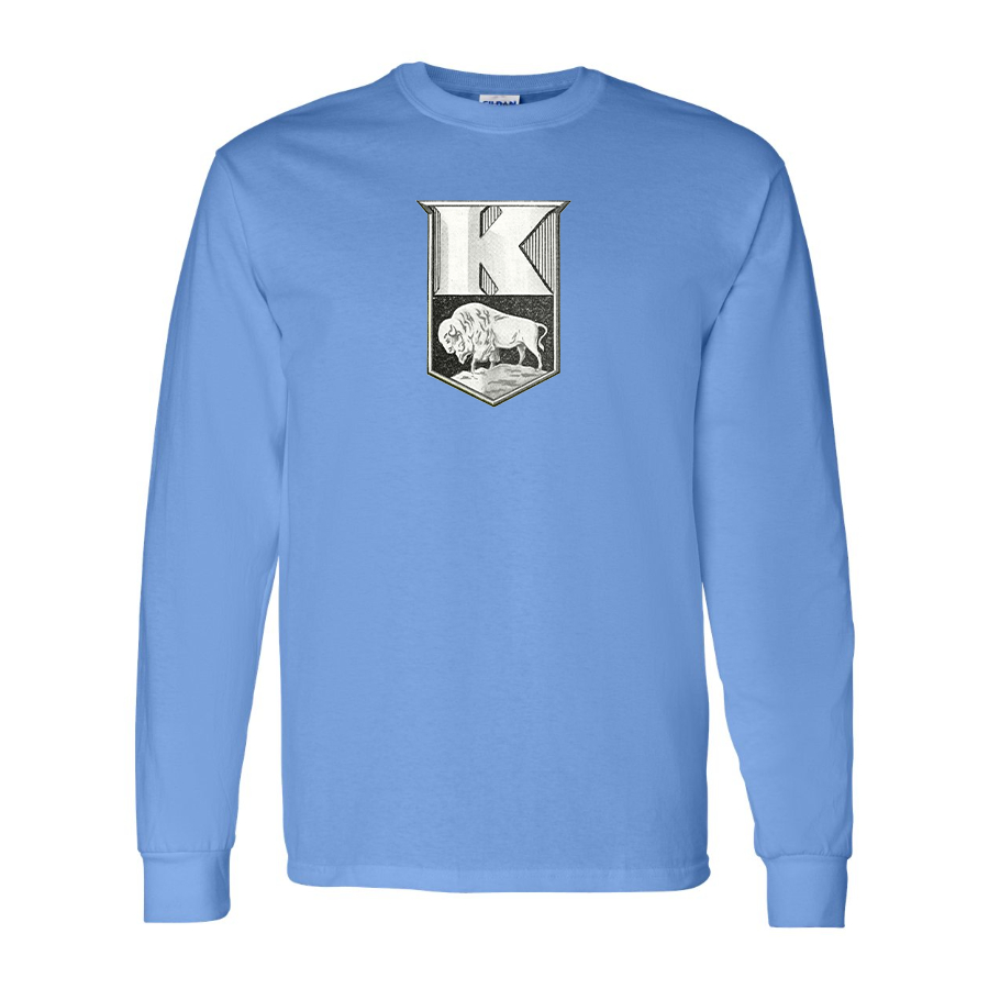 Men's Kaiser Logo Cotton Long Sleeve T-Shirt