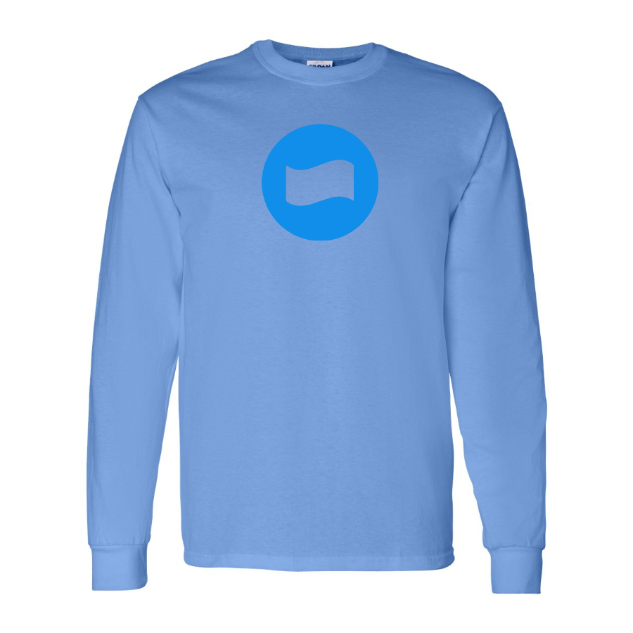 Men's Dana Logo Cotton Long Sleeve T-Shirt