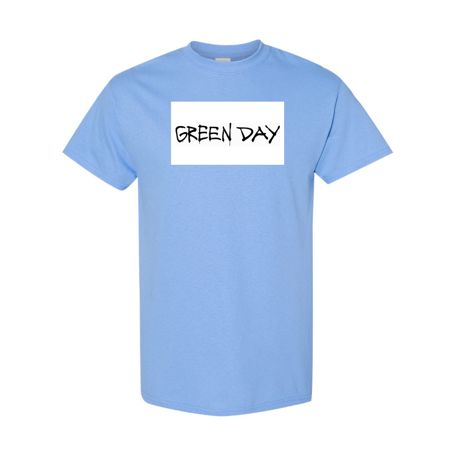 Men's Green Day Logo Cotton T-Shirt