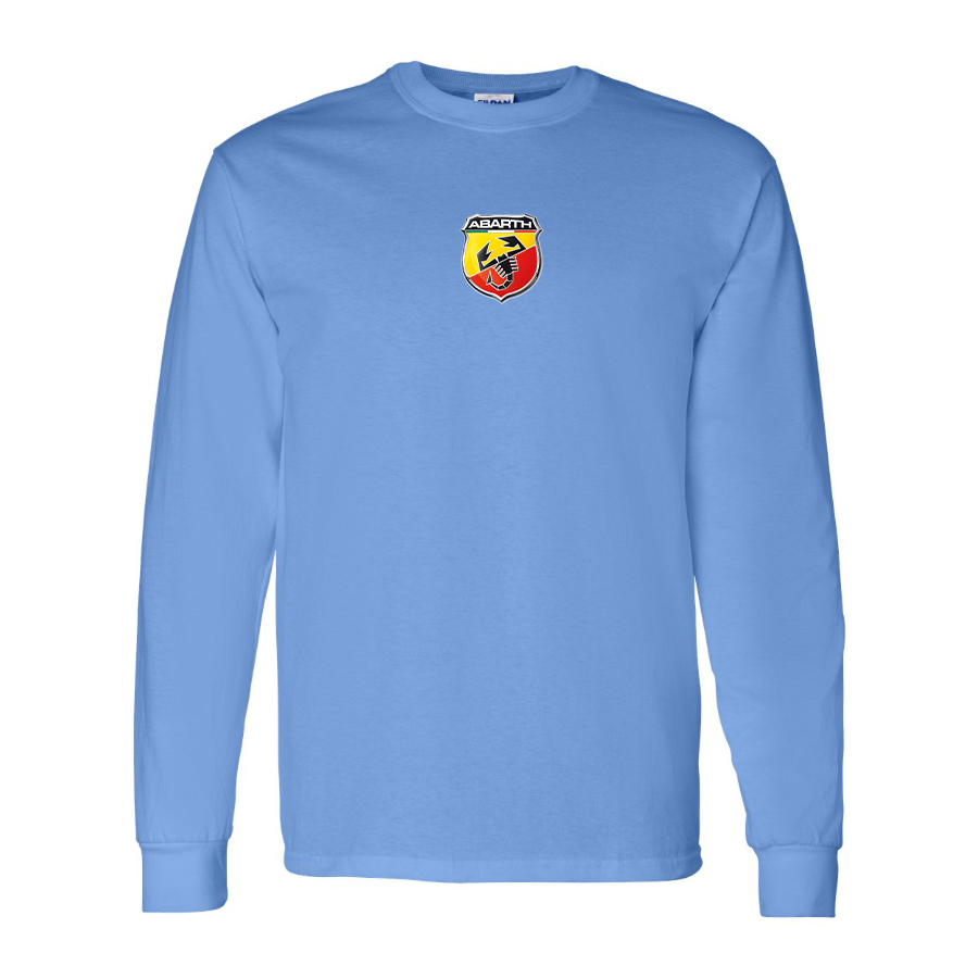 Men's Abarth Logo Cotton Long Sleeve T-Shirt
