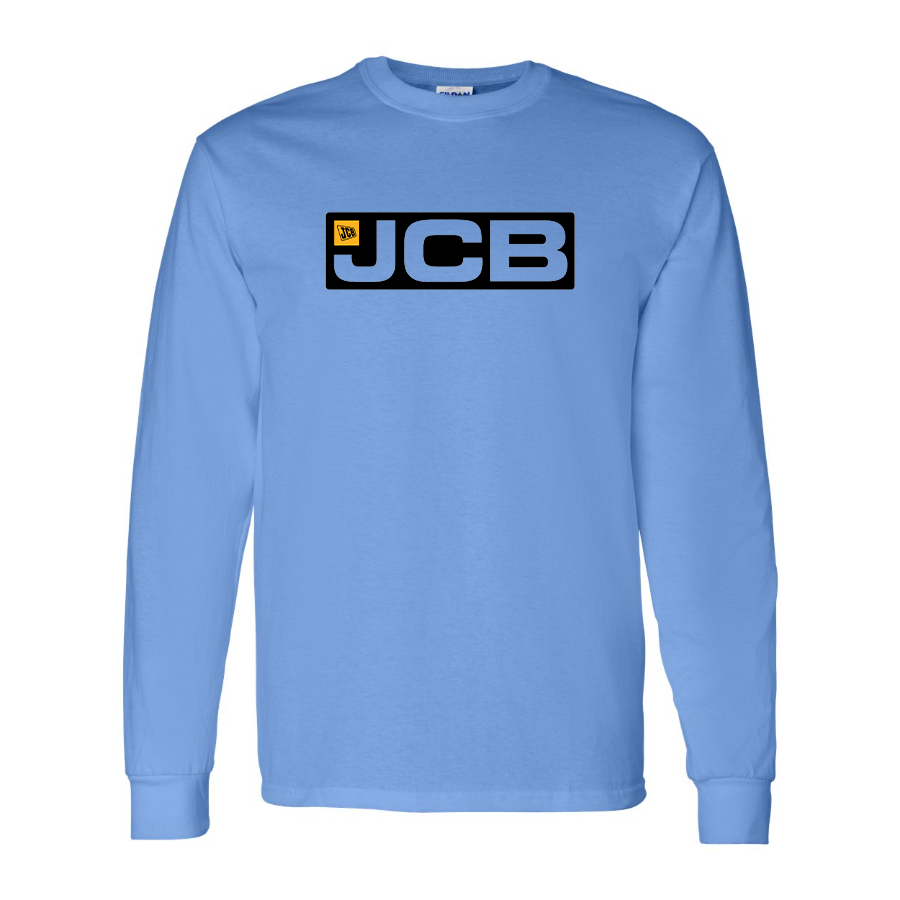 Men's JCB Logo Cotton Long Sleeve T-Shirt