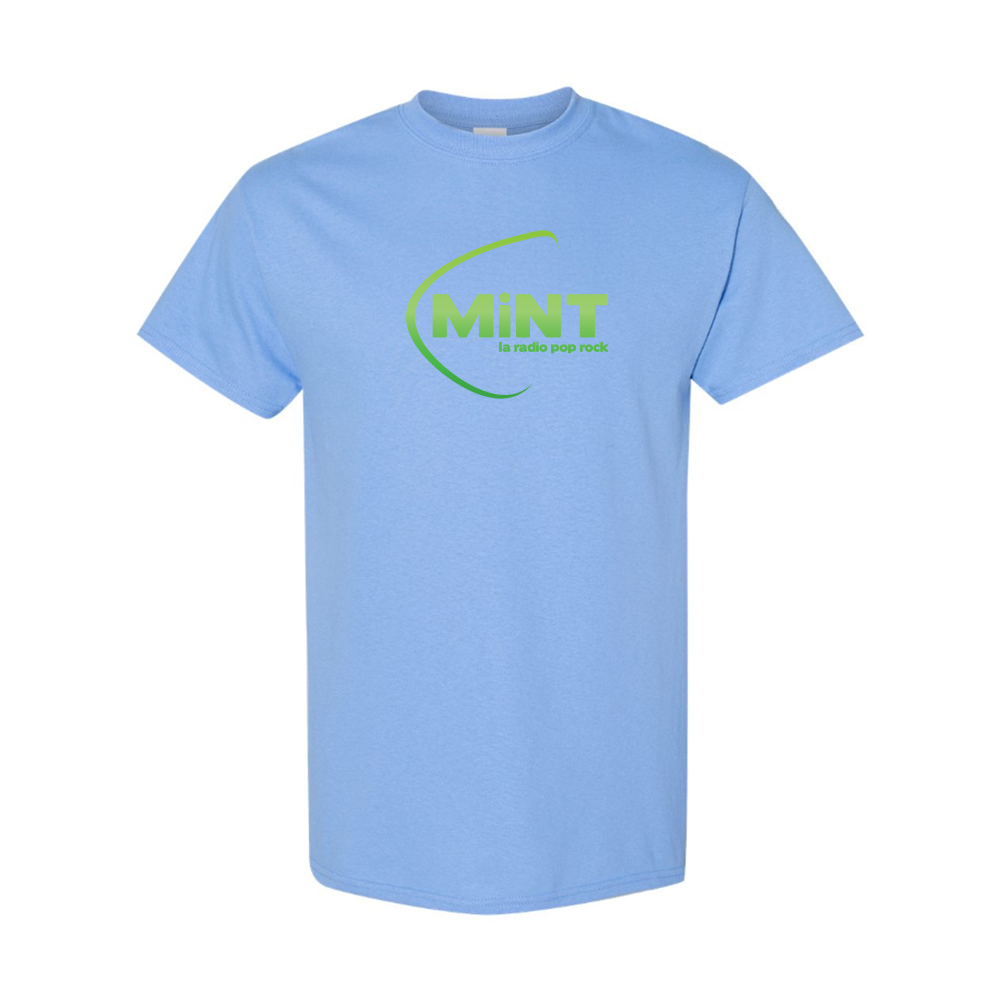 Men's Mint Radio Logo Cotton T-Shirt