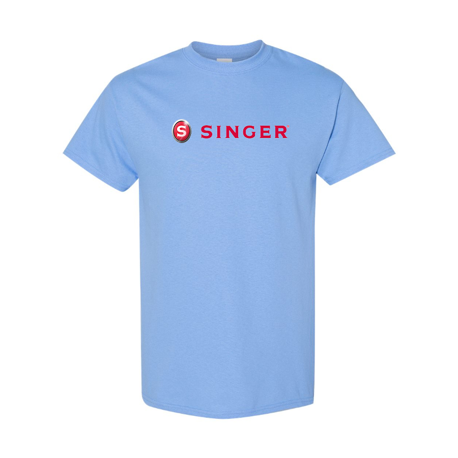 Men's Singer Logo Cotton T-Shirt