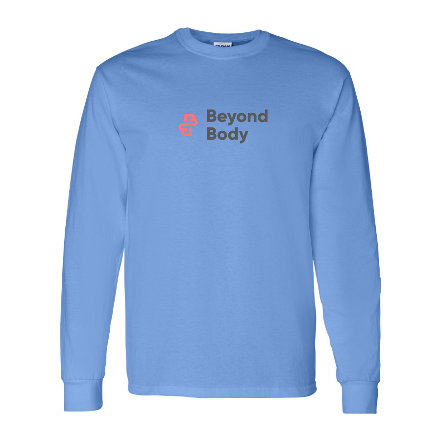 Men's Byond Body Logo Cotton Long Sleeve T-Shirt