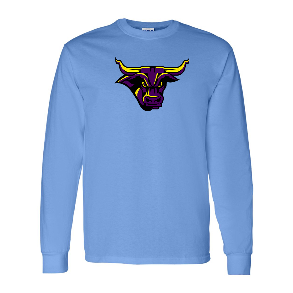 Men's Minnesota State Mavericks Logo Cotton Long Sleeve T-Shirt