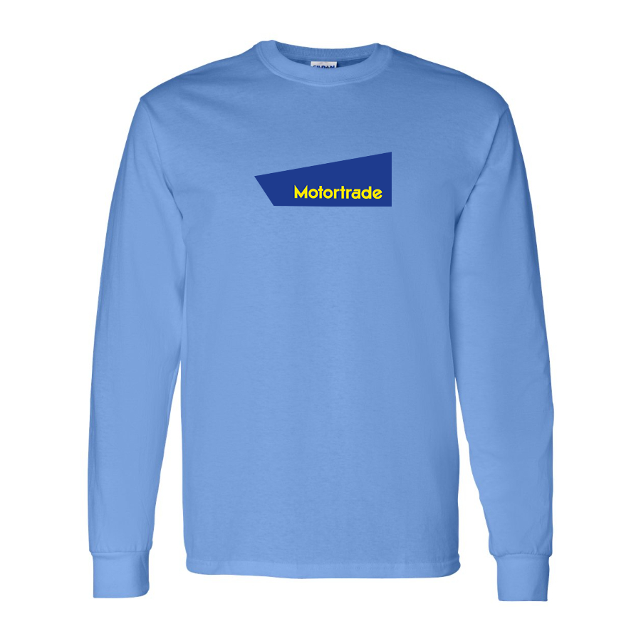 Men's Motortrade Logo Cotton Long Sleeve T-Shirt