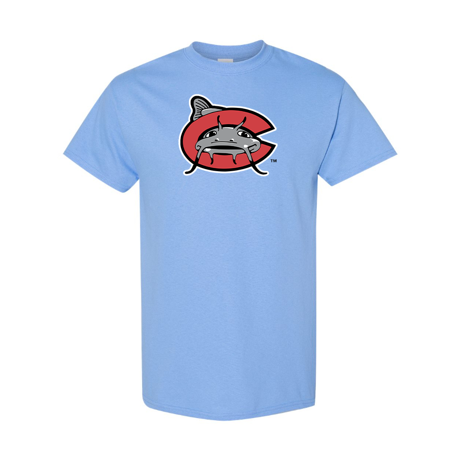 Men's Carolina Mudcats Logo Cotton T-Shirt