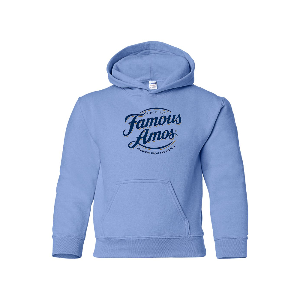 Youth Famous Amos Logo Pullover Hoodie