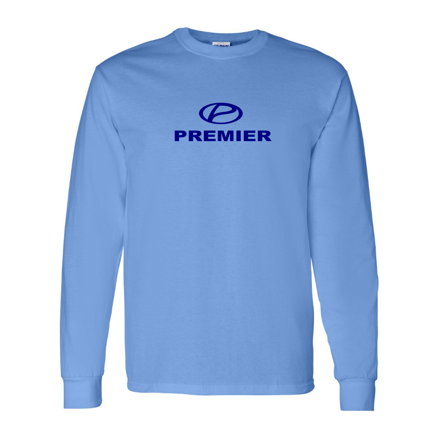 Men's Premier Logo Cotton Long Sleeve T-Shirt