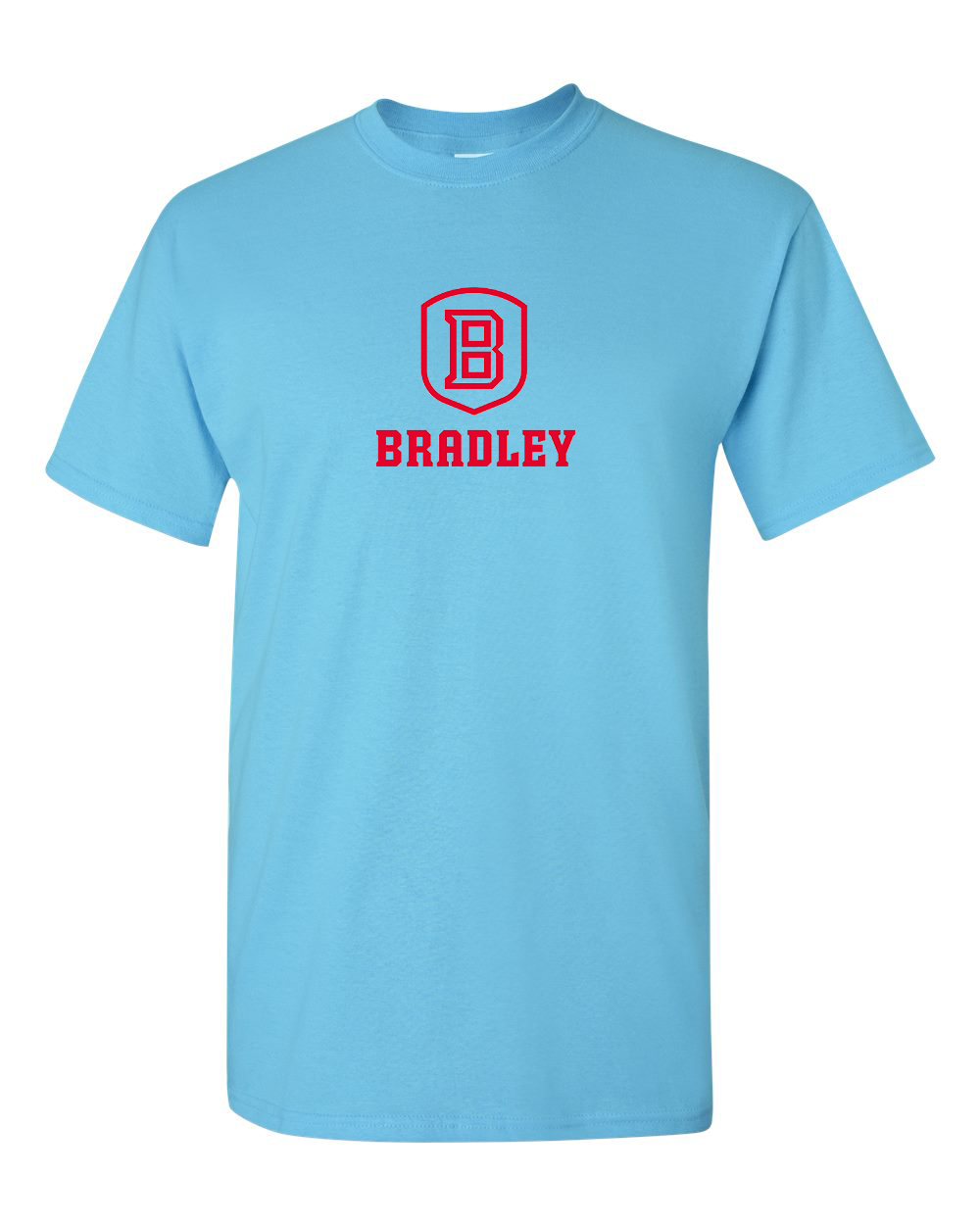 Men's Bradley Braves Gildan Heavy Cotton T-Shirt