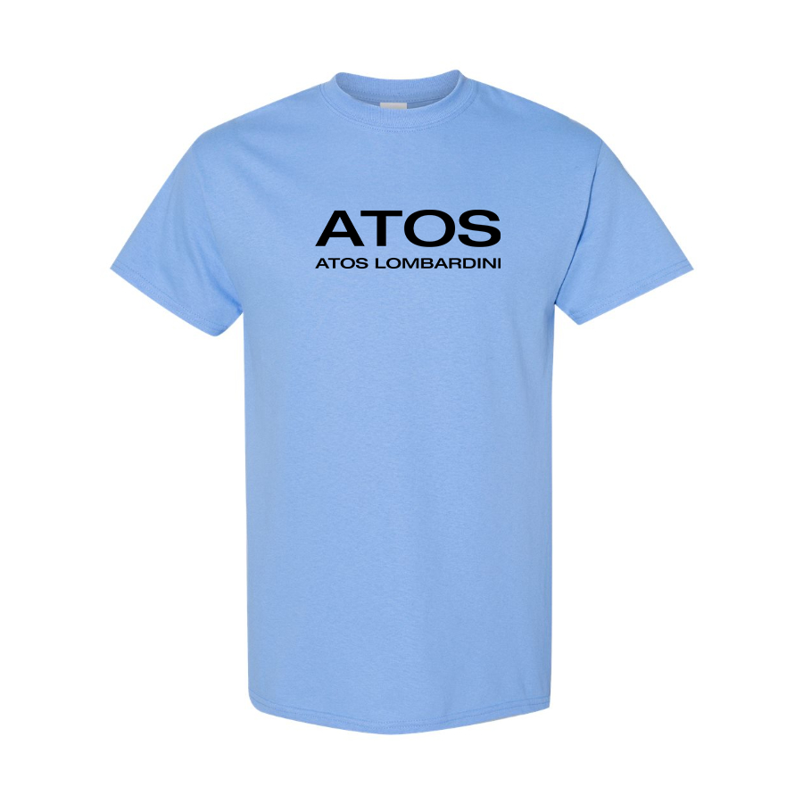 Men's Atos Lombardini Logo Cotton T-Shirt