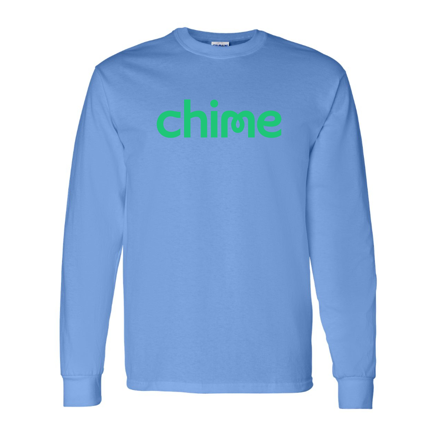 Men's Chime Logo Cotton Long Sleeve T-Shirt