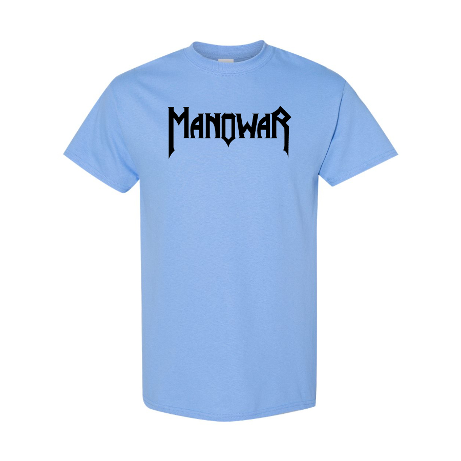 Men's Manowar Logo Cotton T-Shirt