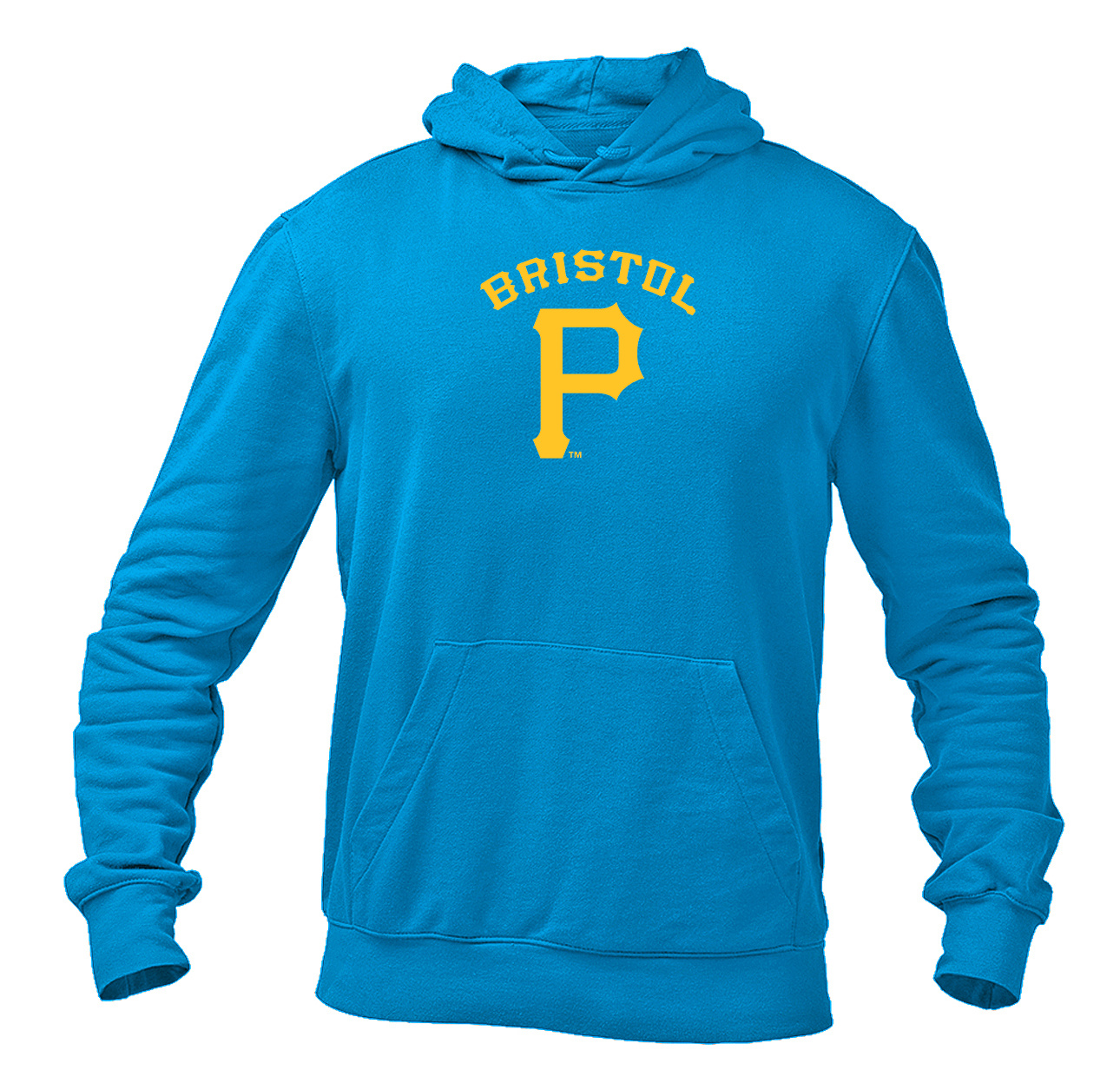 Men's Bristol Pirates Logo Pullover Hoodie